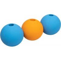 Basics Supreme Rubber Toy Dog Balls, 2.5-Inch, 3-Pack