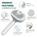 5-in-1 Pet Grooming Brush: Steam Massage & Self-Cleaning for Tangle-Free, Shedding Control at Home