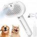 5-in-1 Pet Grooming Brush: Steam Massage & Self-Cleaning for Tangle-Free, Shedding Control at Home